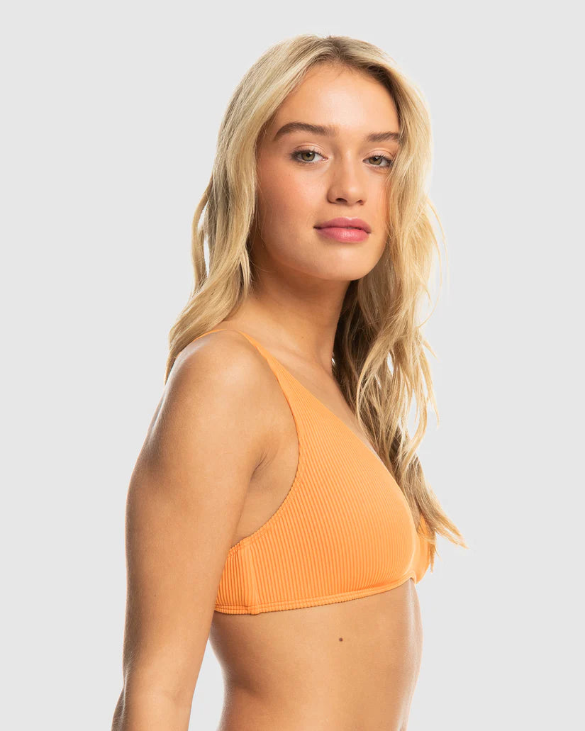 ROXY RIB LOVE THE OCEAN TRI TOP - ORANGE