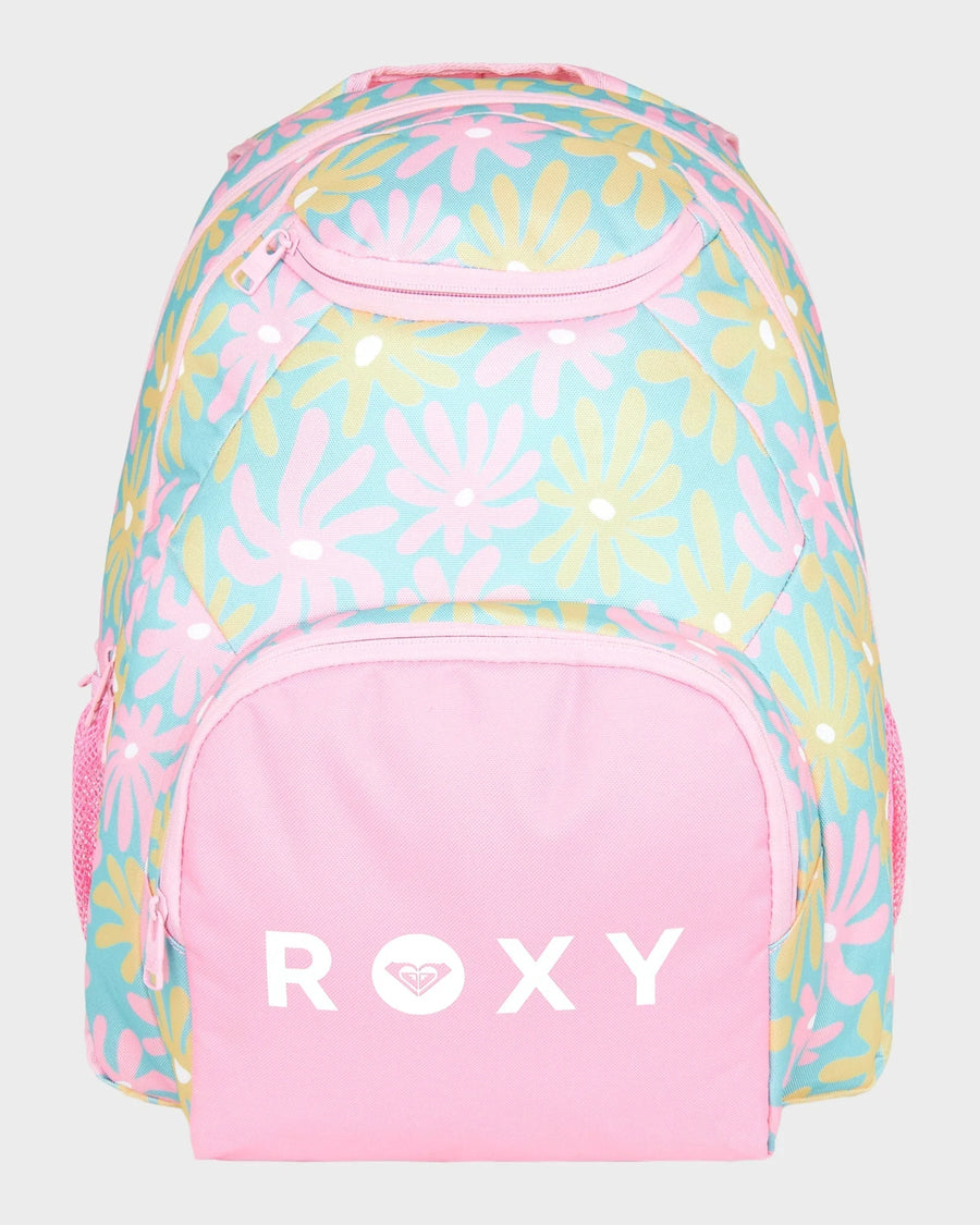 ROXY SHADOW SWELL PRINTED 24L BACKPACK - COASTAL SHADE FLIPPER