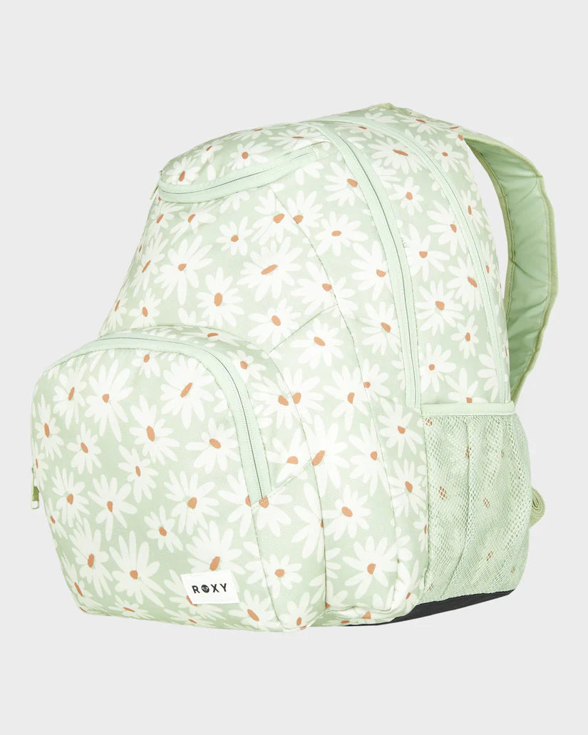 ROXY SHADOW SWELL PRINTED 24L BACKPACK - LAUREL GREEN DREAM BIG FLORAL