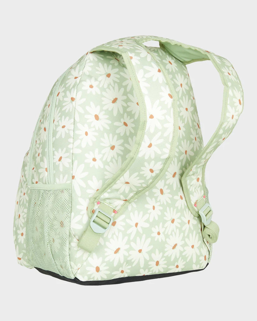 ROXY SHADOW SWELL PRINTED 24L BACKPACK - LAUREL GREEN DREAM BIG FLORAL