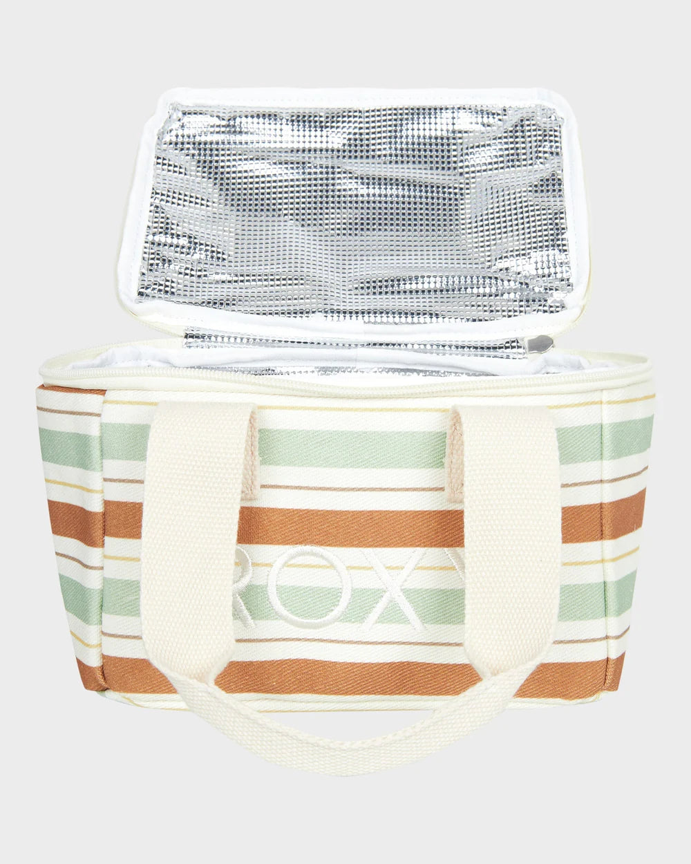 ROXY STRIPY BEACH LUNCH BOX - LAUREN GREEN CARVER STRIPE