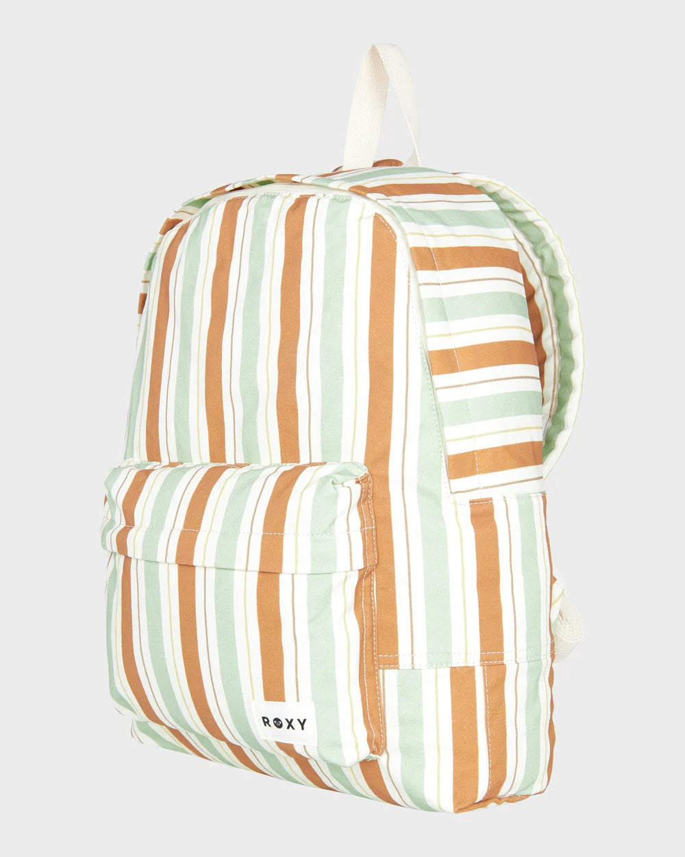 ROXY SUGAR BABY CANVAS BACKPACK 16L - LAUREL GREEN STRIPE