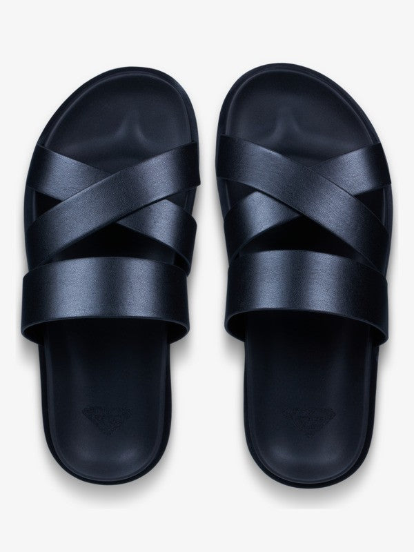 ROXY ZAHO SANDALS - BLACK