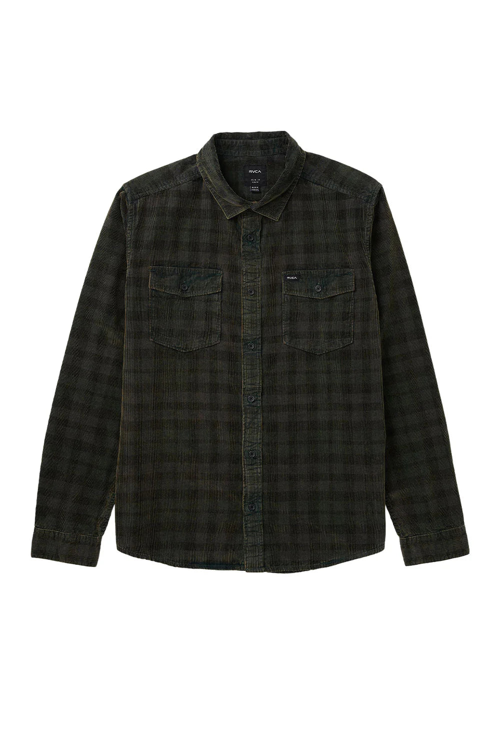 RVCA ARTIFICE CORD LONG SLEEVE  - BLW