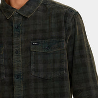RVCA ARTIFICE CORD LONG SLEEVE  - BLW