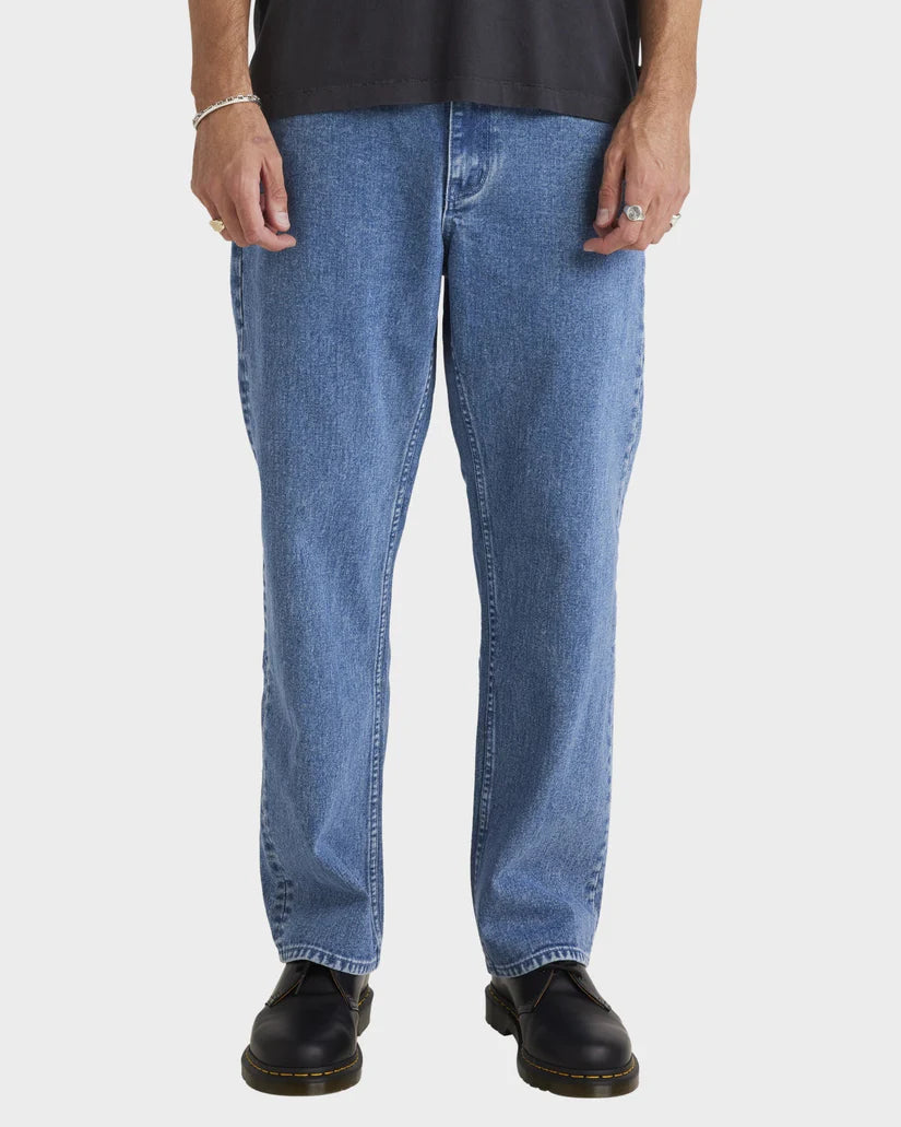 RVCA AMERICANA DAYSHIFT DENIM - VINTAGE BLUE