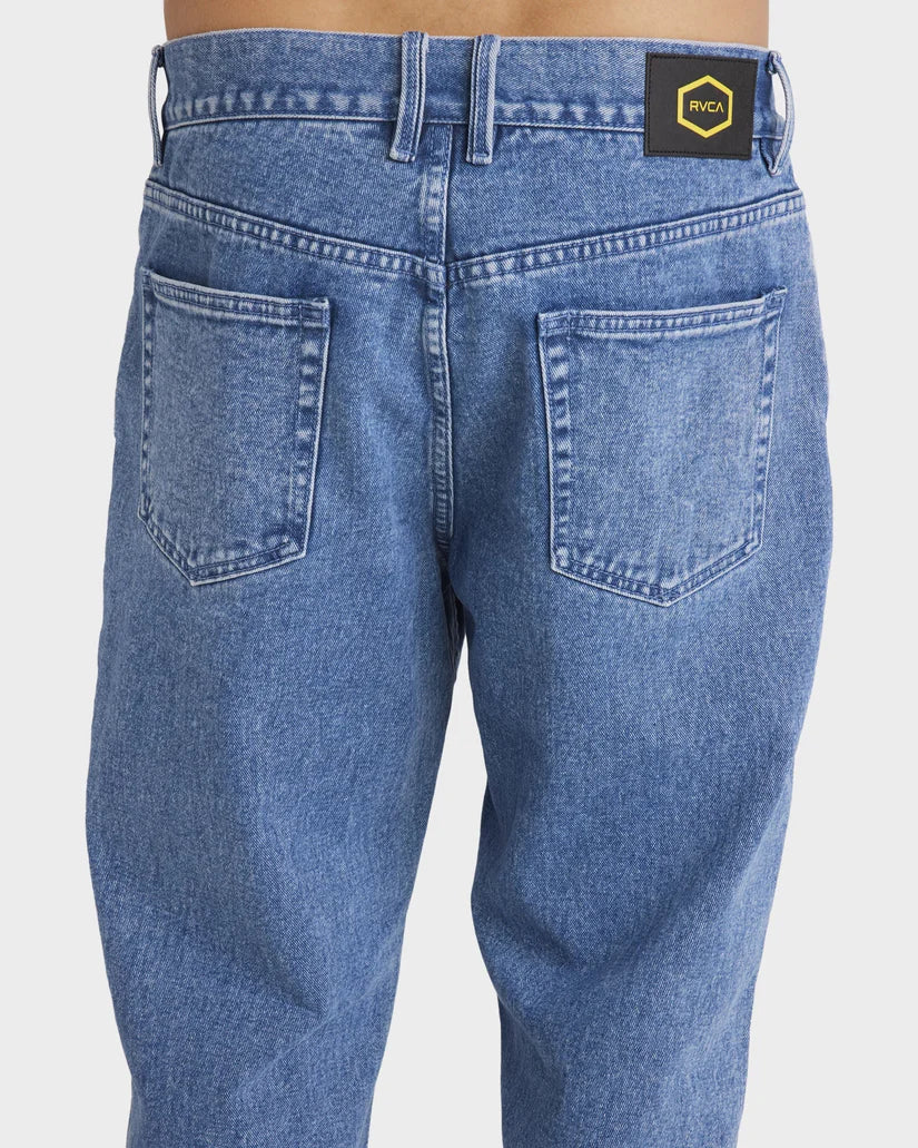 RVCA AMERICANA DAYSHIFT DENIM - VINTAGE BLUE