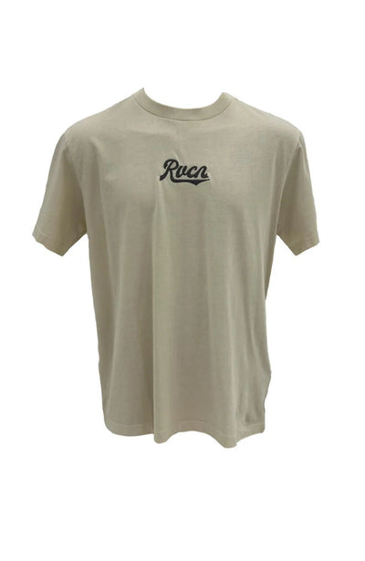 RVCA SCRIPT SS TEE - CREAM