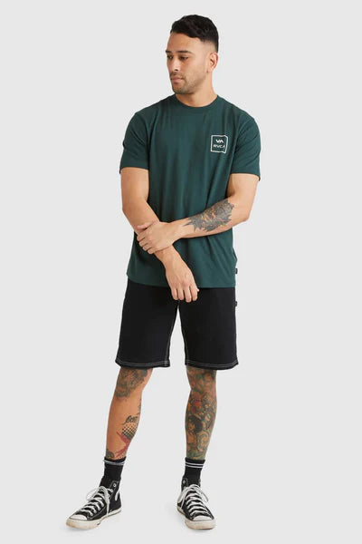 RVCA VA ALL THE WAYS SS TEE - GREEN