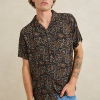 RHYTHM COSTA RICA SS SHIRT - BLACK