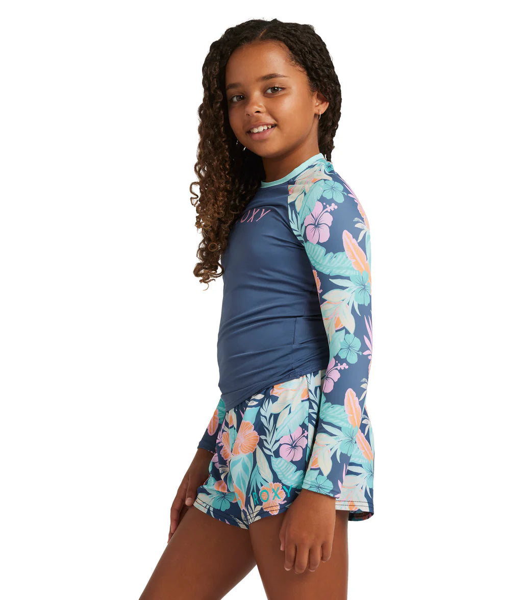 ROXY RG ACTIVE BOARDSHORT - VINTAGE INDIGO TROPICAL ADVENT