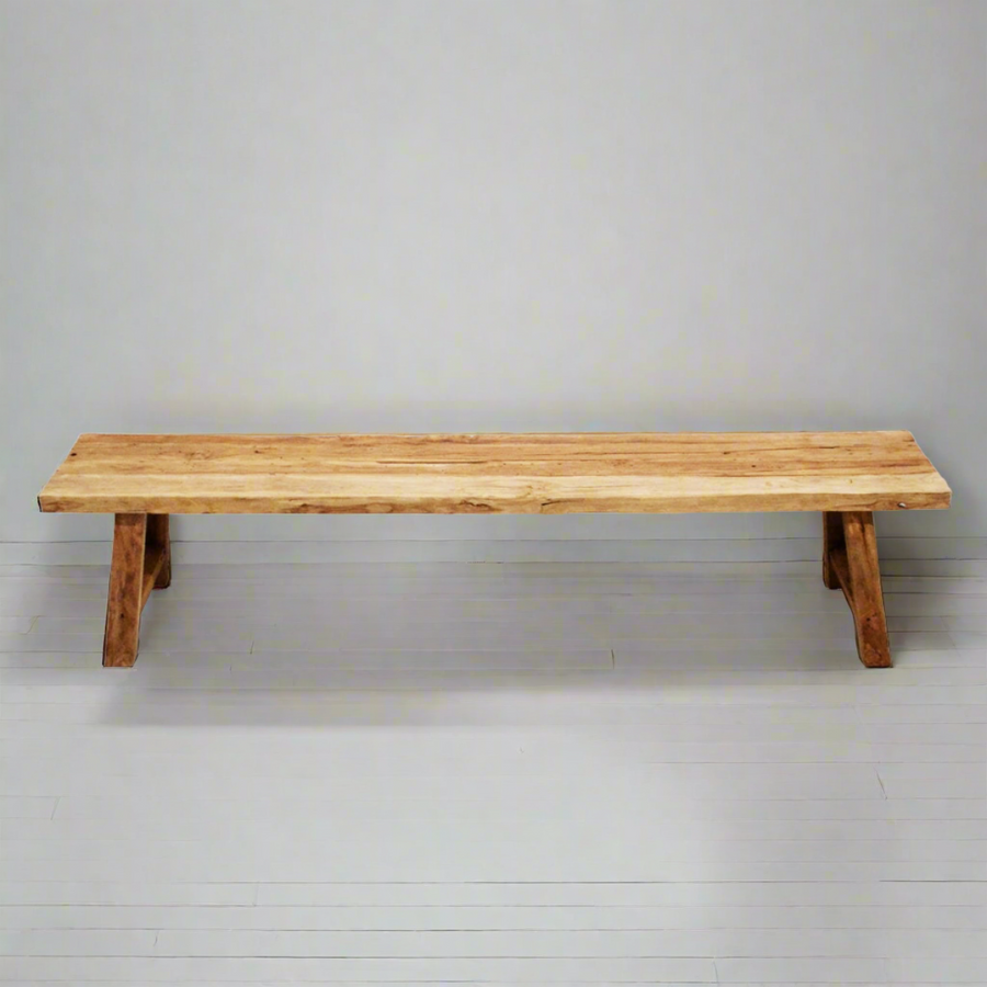 Rustic Teak Bench Seat 2000mm