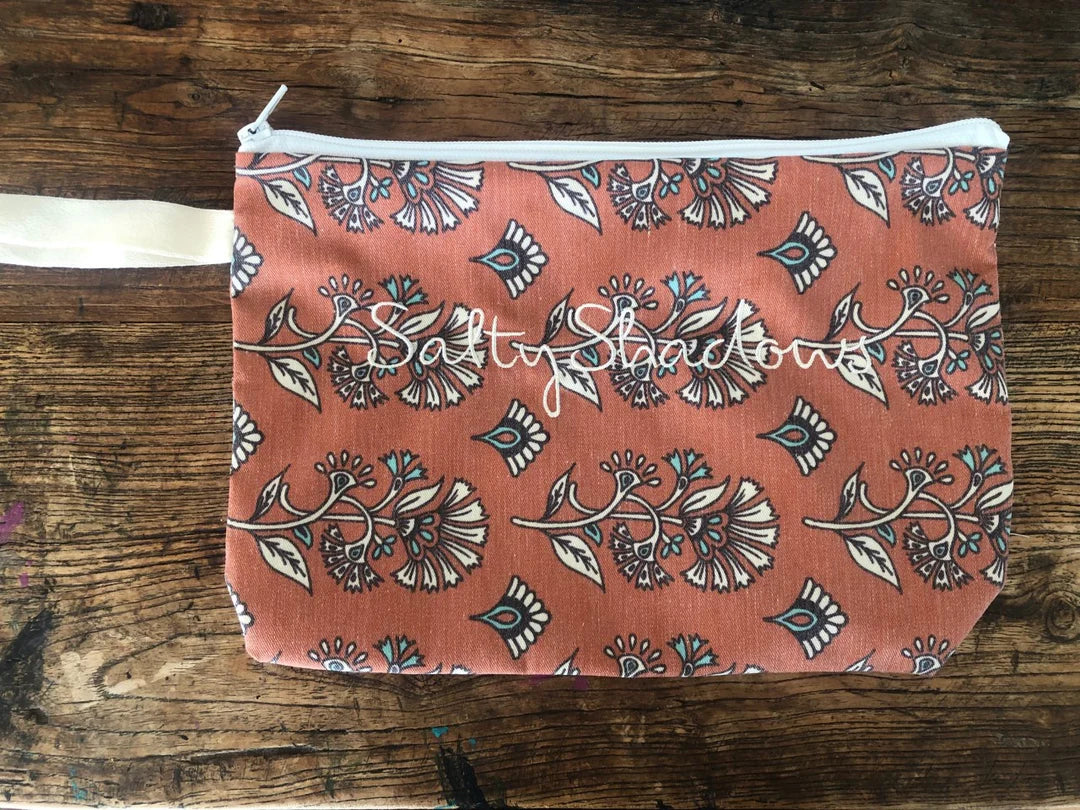 SALTY SHADOWS COTTON CLUTCH - NOMAD