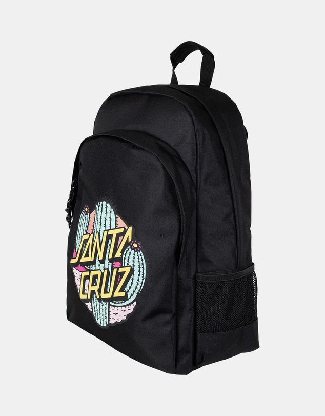 SANTA CRUZ CACTUS DOT BACKPACK - BLACK