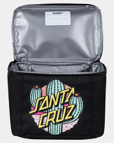 SANTA CRUZ CACTUS DOT LUNCHBOX - BLACK