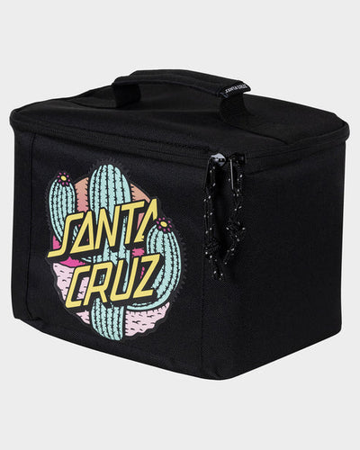 SANTA CRUZ CACTUS DOT LUNCHBOX - BLACK