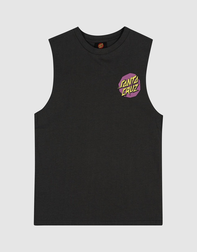 SANTA CRUZ MEEK SCRATCHED SLASHER MUSCLE - ONYX