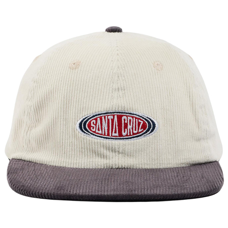 SANTA CRUZ REGION STRAPBACK CAP - OFF WHITE