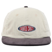 SANTA CRUZ REGION STRAPBACK CAP - OFF WHITE
