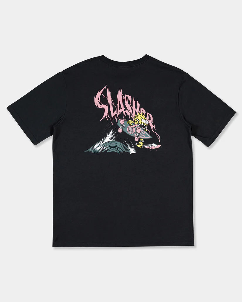 SANTA CRUZ SC MEEK OG SLASHER TEE - OFF BLACK