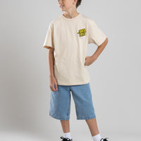SANTA CRUZ SUMMER 76 TEE - NATURAL