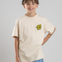 SANTA CRUZ SUMMER 76 TEE - NATURAL