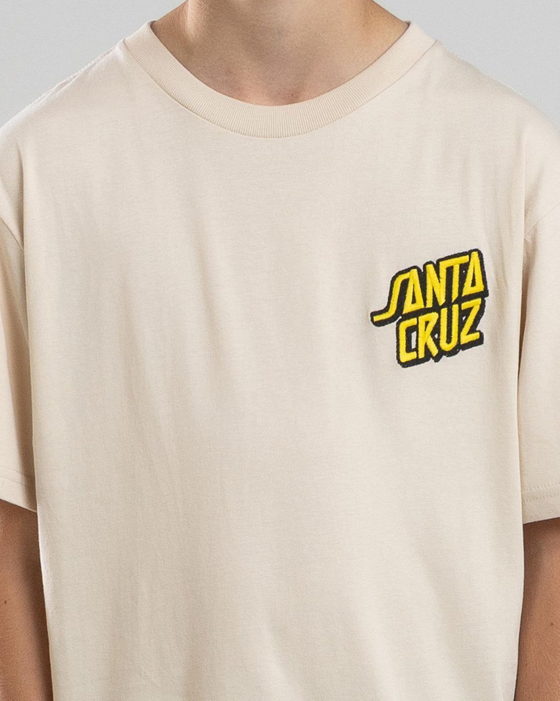 SANTA CRUZ SUMMER 76 TEE - NATURAL