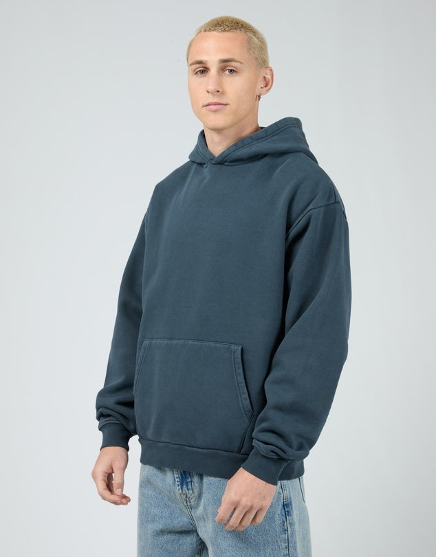 SILENT THEORY BOX HOODIE - BLUE