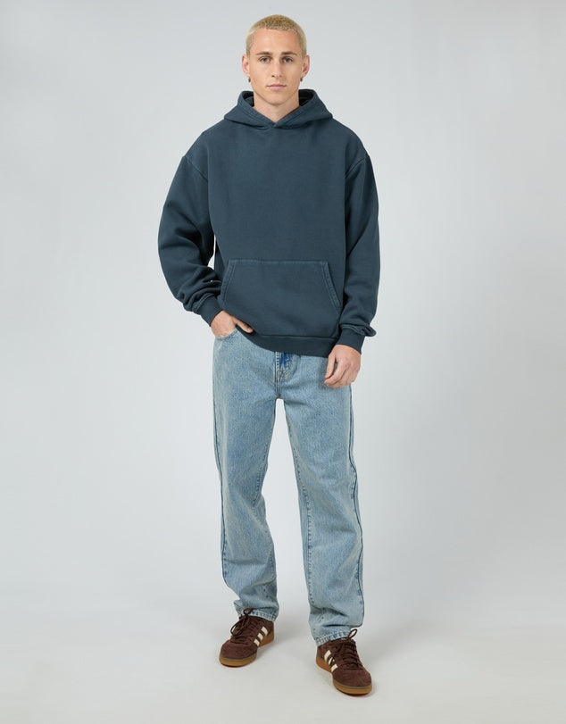 SILENT THEORY BOX HOODIE - BLUE