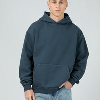 SILENT THEORY BOX HOODIE - BLUE
