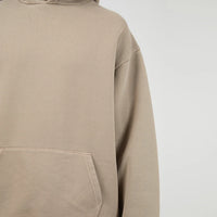 SILENT THEORY BOX HOODIE - CEMENT