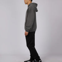 SILENT THEORY BOX HOODIE - COAL