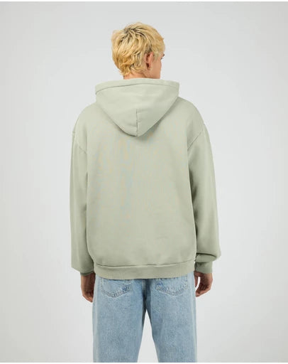 SILENT THEORY BOX HOODIE - SAGE
