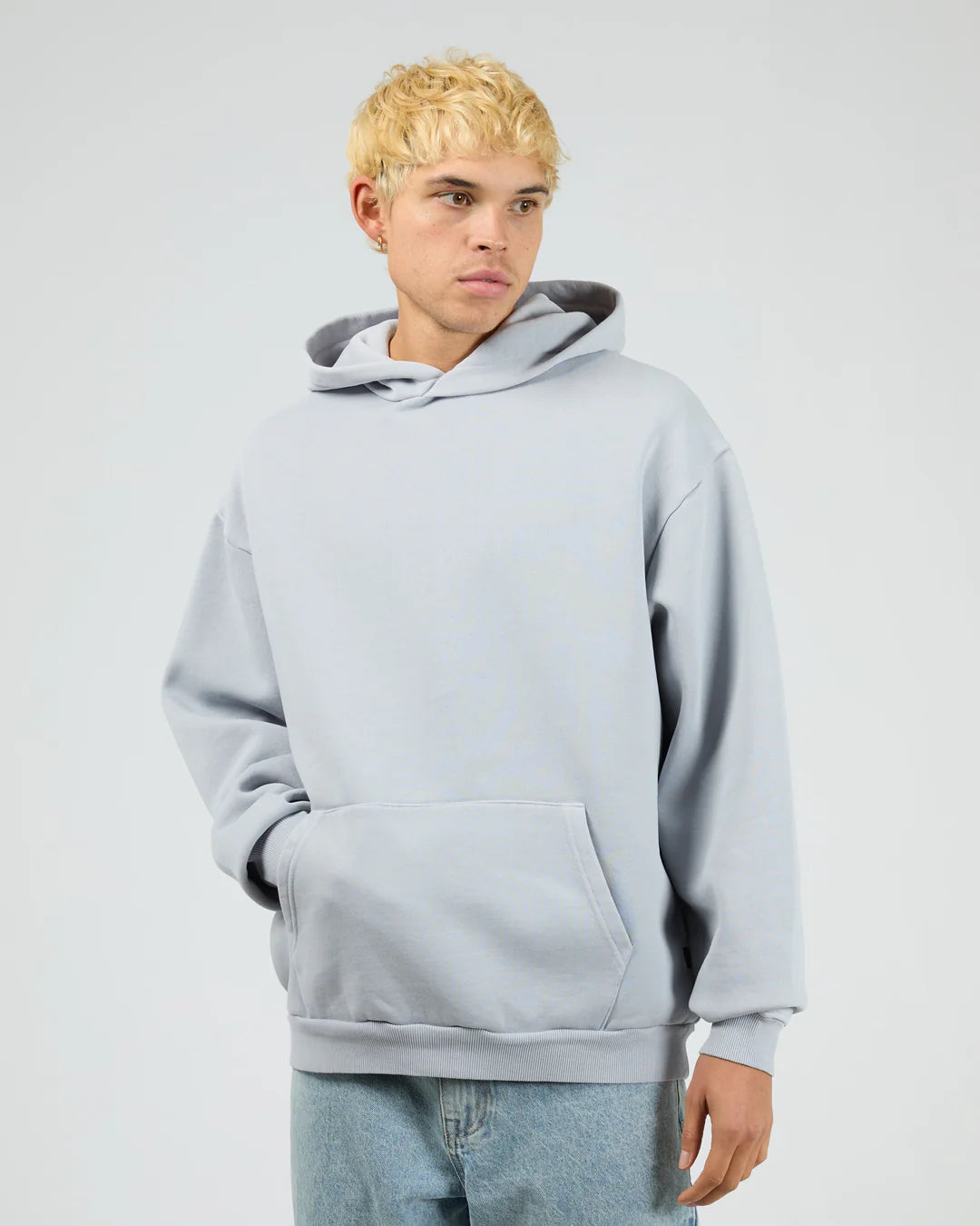 SILENT THEORY BOX HOODIE - SKY BLUE