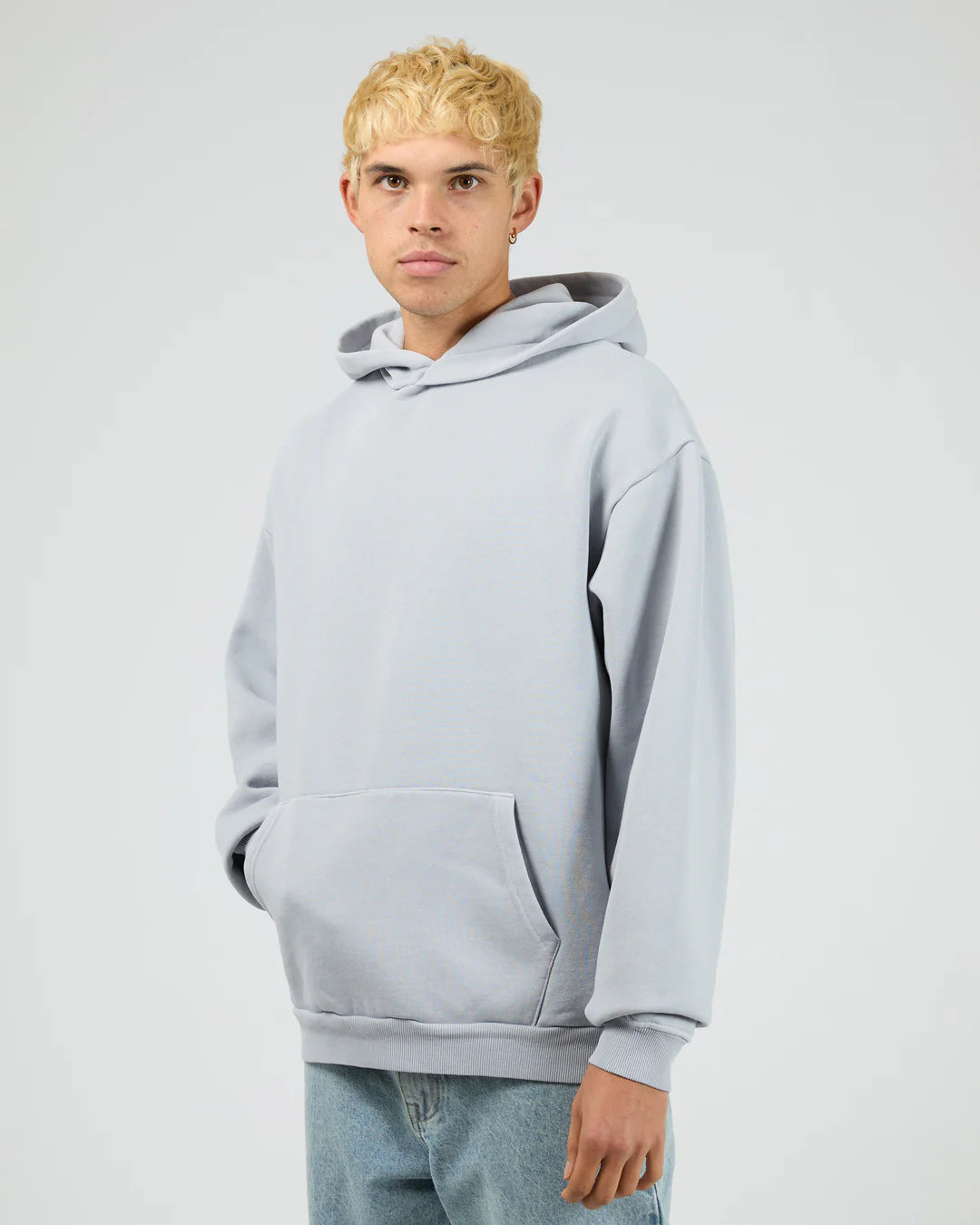SILENT THEORY BOX HOODIE - SKY BLUE