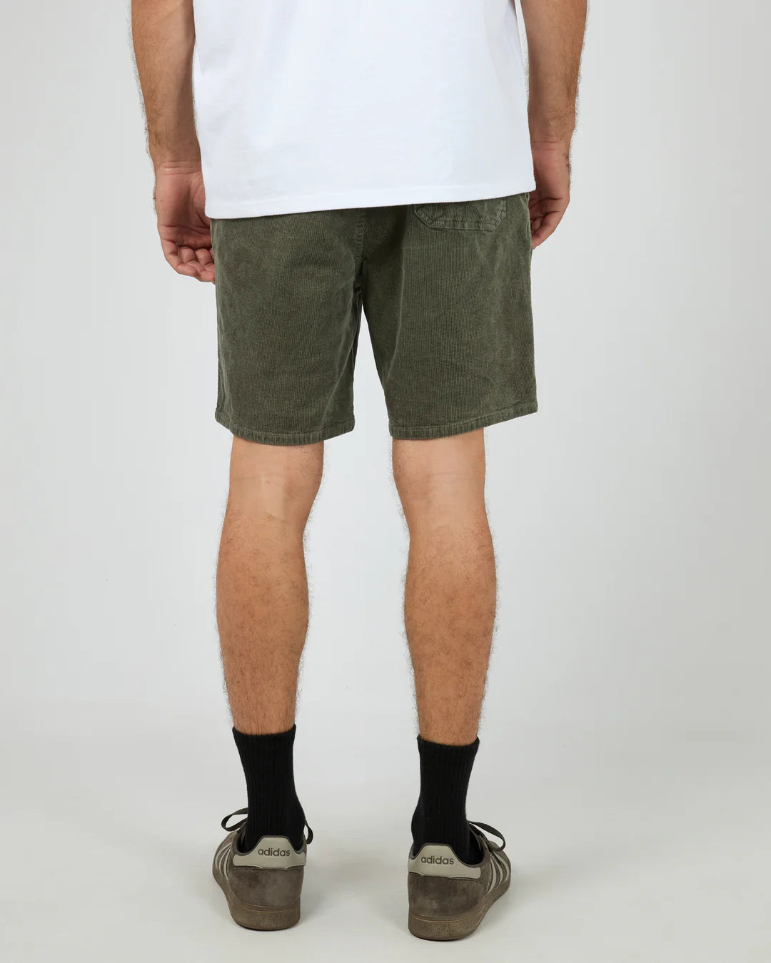 SILENT THEORY CORD SHORT - KHAKI