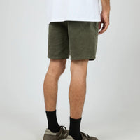 SILENT THEORY CORD SHORT - KHAKI
