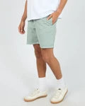 SILENT THEORY ELASTIC WAIST SHORT - GREEN