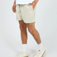 SILENT THEORY ELASTIC WAIST SHORT - NATURAL