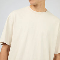 SILENT THEORY ESSENTIAL FIT TEE - NATURAL