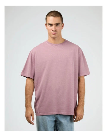 SILENT THEORY ESSENTIAL FIT TEE - PURPLE
