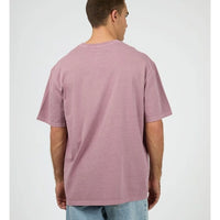 SILENT THEORY ESSENTIAL FIT TEE - PURPLE