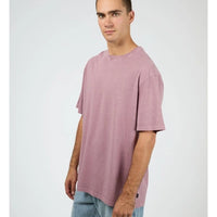 SILENT THEORY ESSENTIAL FIT TEE - PURPLE