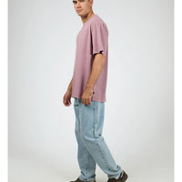 SILENT THEORY ESSENTIAL FIT TEE - PURPLE