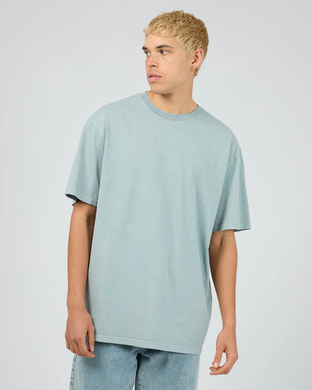 SILENT THEORY ESSENTIAL FIT TEE - SURF SPRAY
