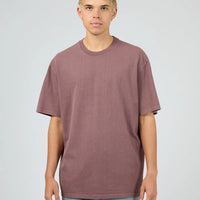 SILENT THEORY ESSENTIAL FIT TEE - VINO