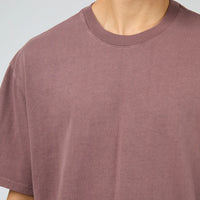 SILENT THEORY ESSENTIAL FIT TEE - VINO