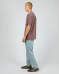 SILENT THEORY ESSENTIAL FIT TEE - VINO