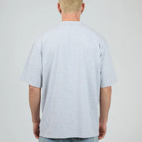 SILENT THEORY HEAVY WEIGHT TEE - GREY MARBLE