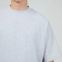 SILENT THEORY HEAVY WEIGHT TEE - GREY MARBLE